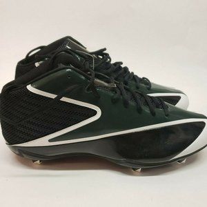+ Reebok Zig Blaze Mid M4 Men Football Cleats Size 14 Green Black NWOB